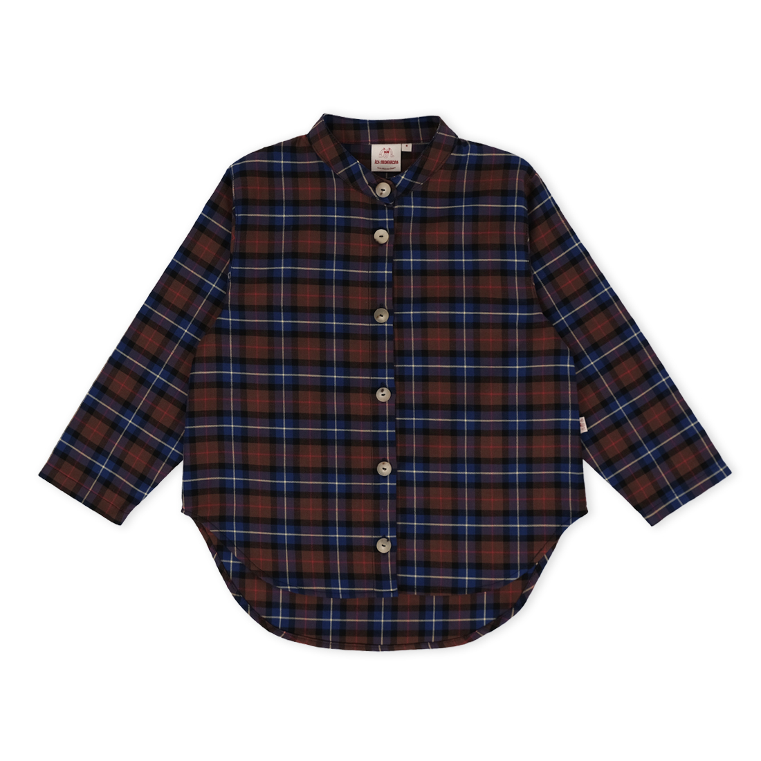 Equinox Brown Checkered Shirt