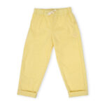 Nebula Yellow Gingham Trousers