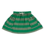 Celeste skirt Green stripes upcycled
